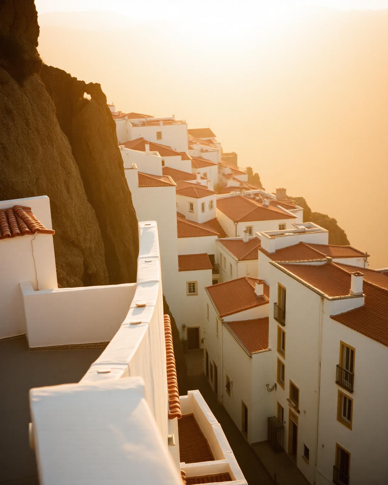 Arcos de la Frontera al atardecer